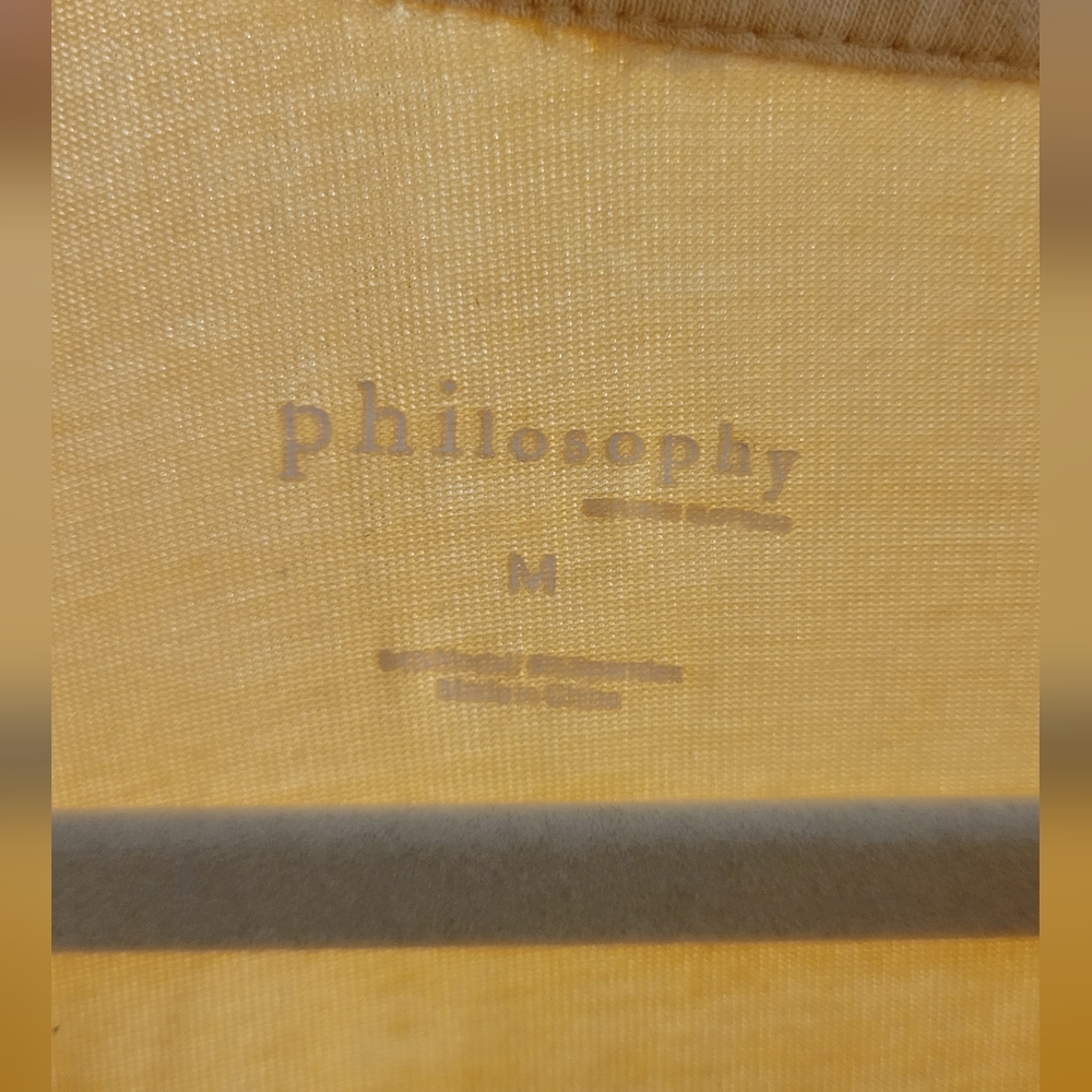 PHILOSOPHY Split Placket Dolman Sleeve Jersey Top - Picture 2 of 5